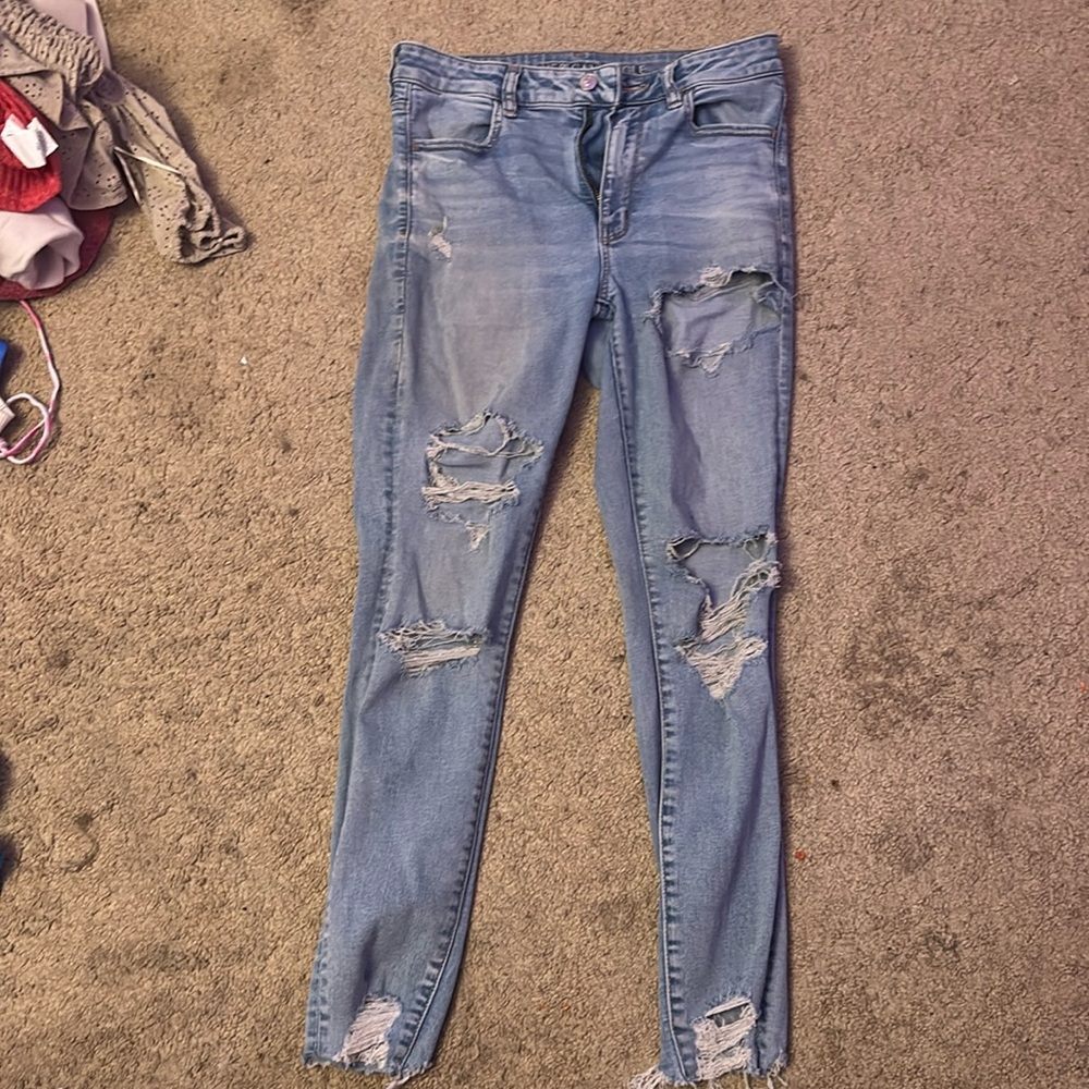 American Eagle size medium next level strength super high rise jegging